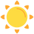 Icona di un sole